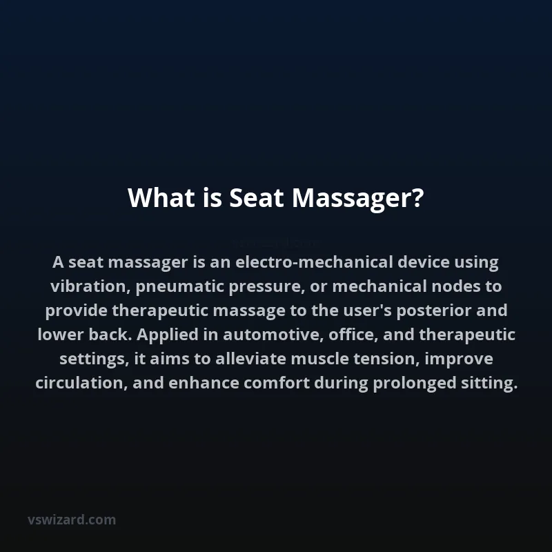 What is Seat Massager?