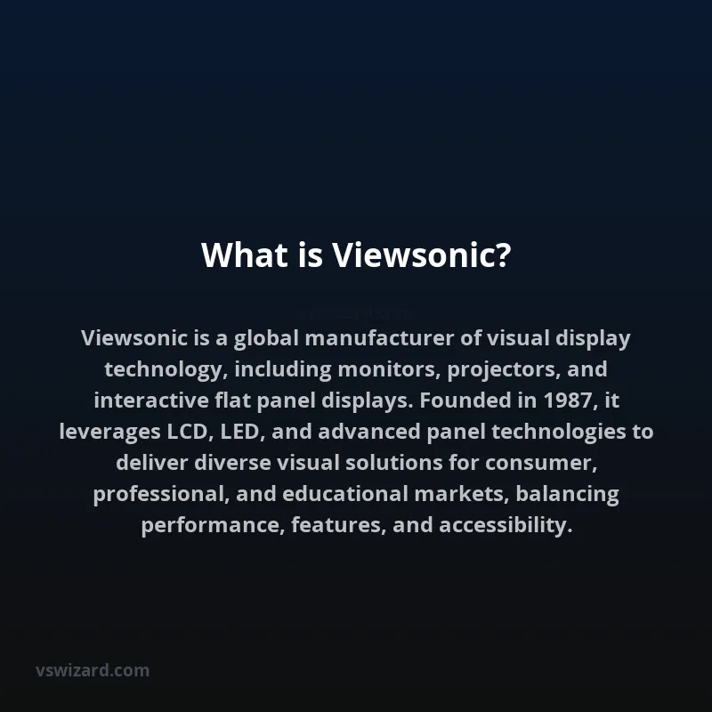What is Viewsonic?
