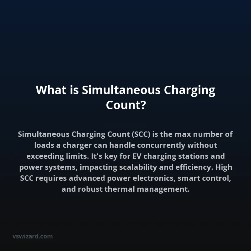 What is Simultaneous Charging Count?