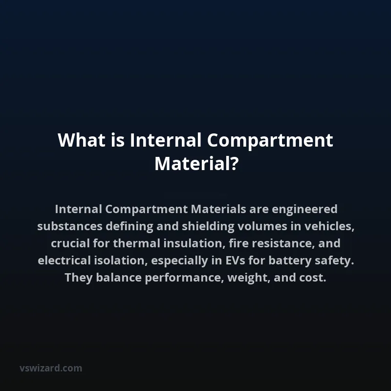 What is Internal Compartment Material?