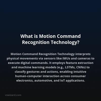 What is Motion Command Recognition Technology?