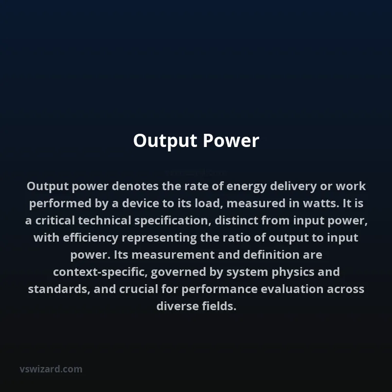 Output Power