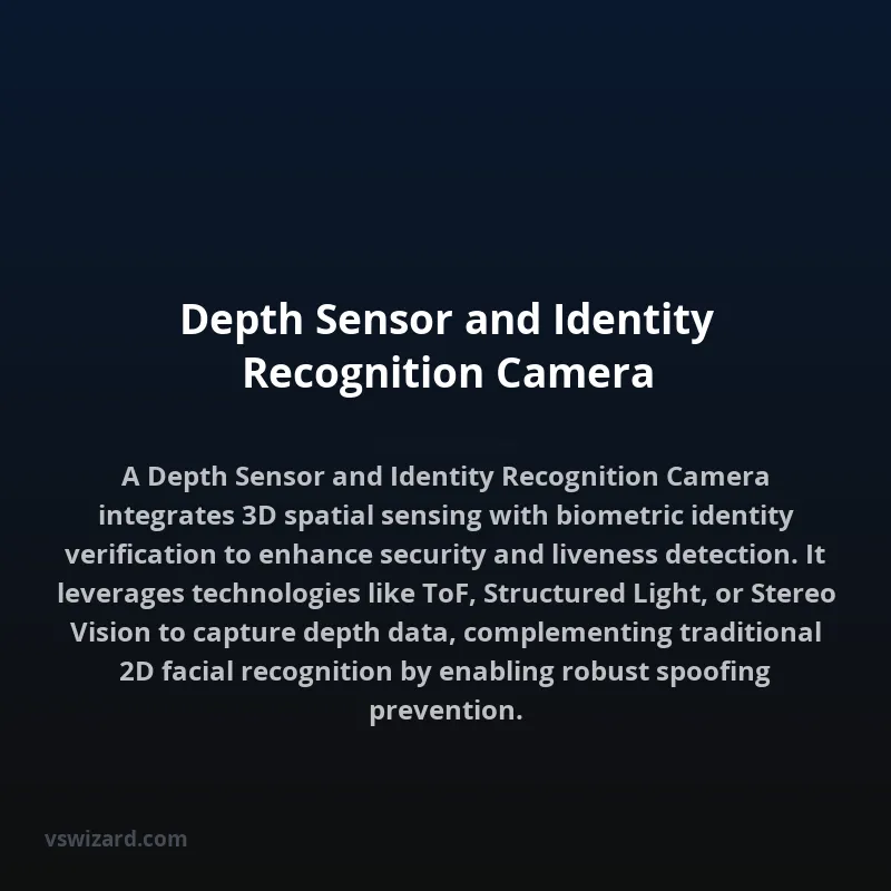 Depth Sensor and Identity Recognition Camera