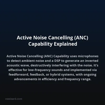 Active Noise Cancelling (ANC) Capability Explained