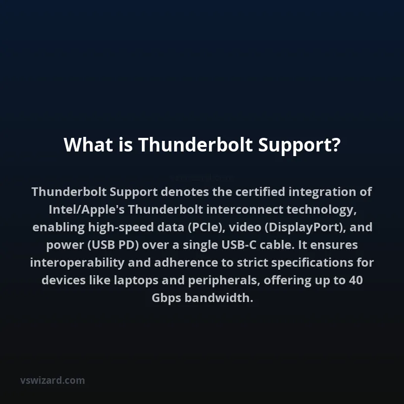 What is Thunderbolt Support?