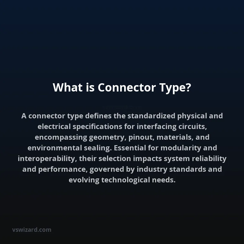 What is Connector Type?