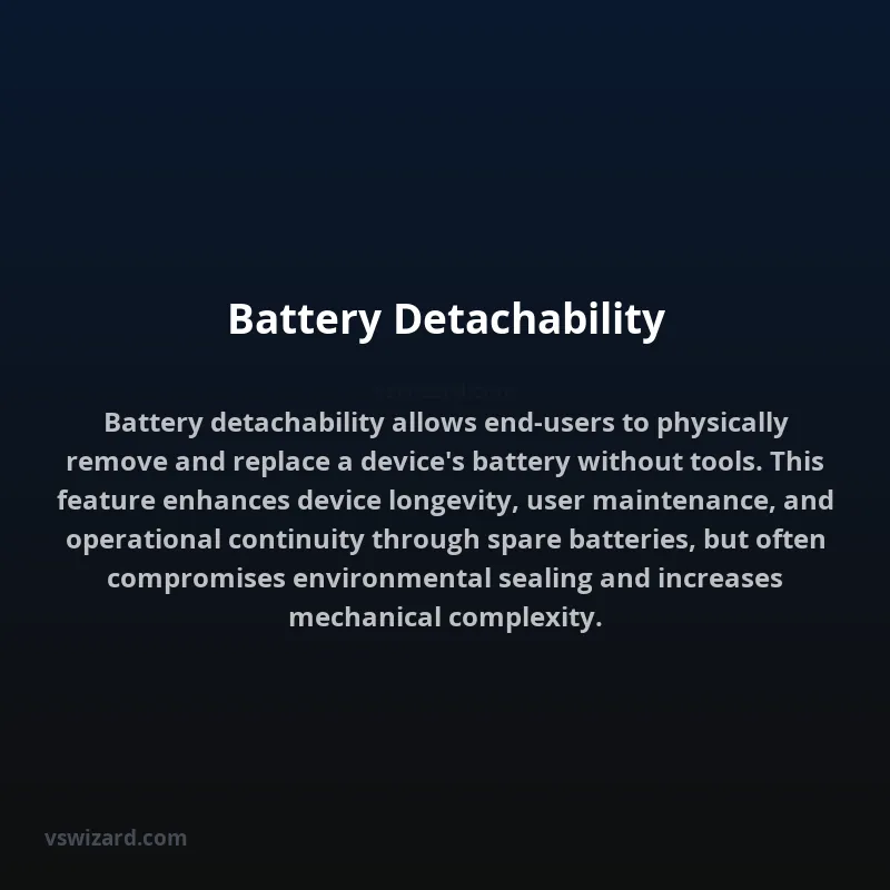 Battery Detachability