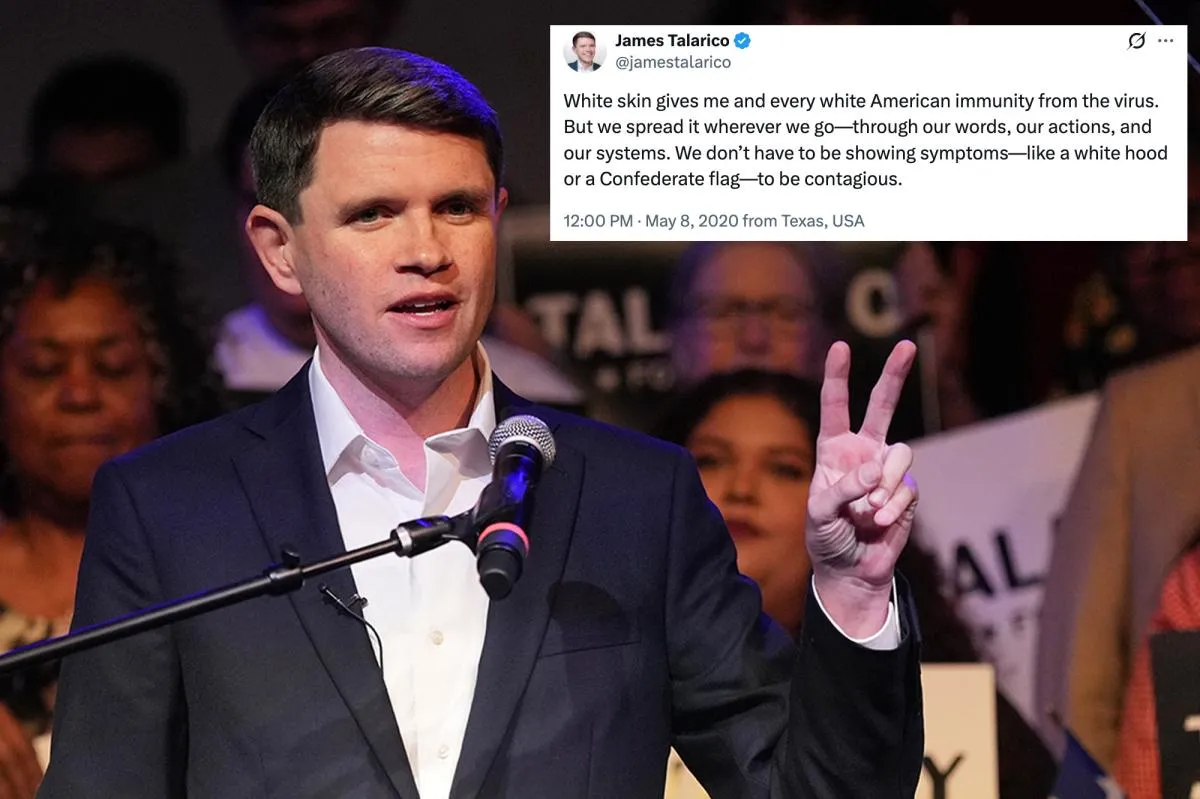 Texas Senate Candidate James Talarico Faces Scrutiny Over Resurfaced 'Racism Virus' Social Media Post