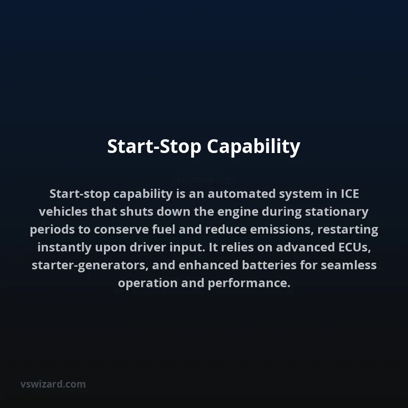 Start-Stop Capability