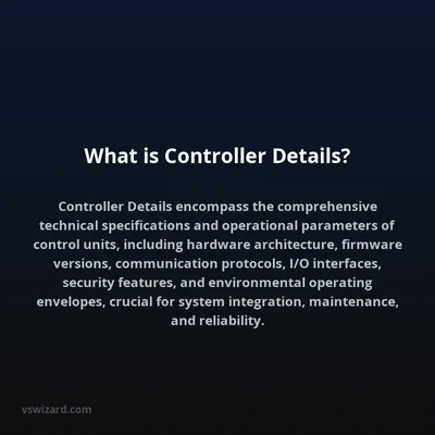 What is Controller Details?