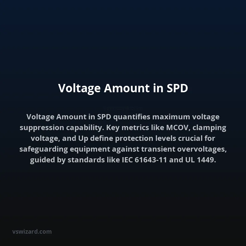 Voltage Amount in SPD