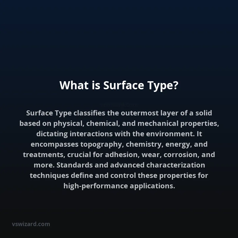 What is Surface Type?