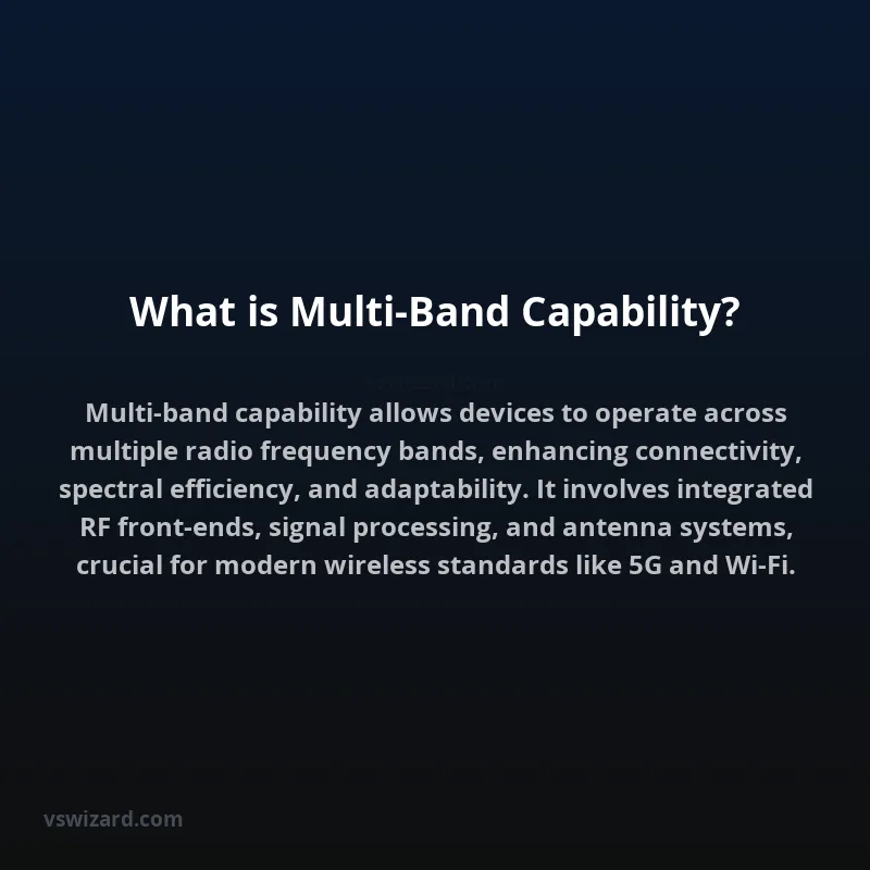 What is Multi-Band Capability?