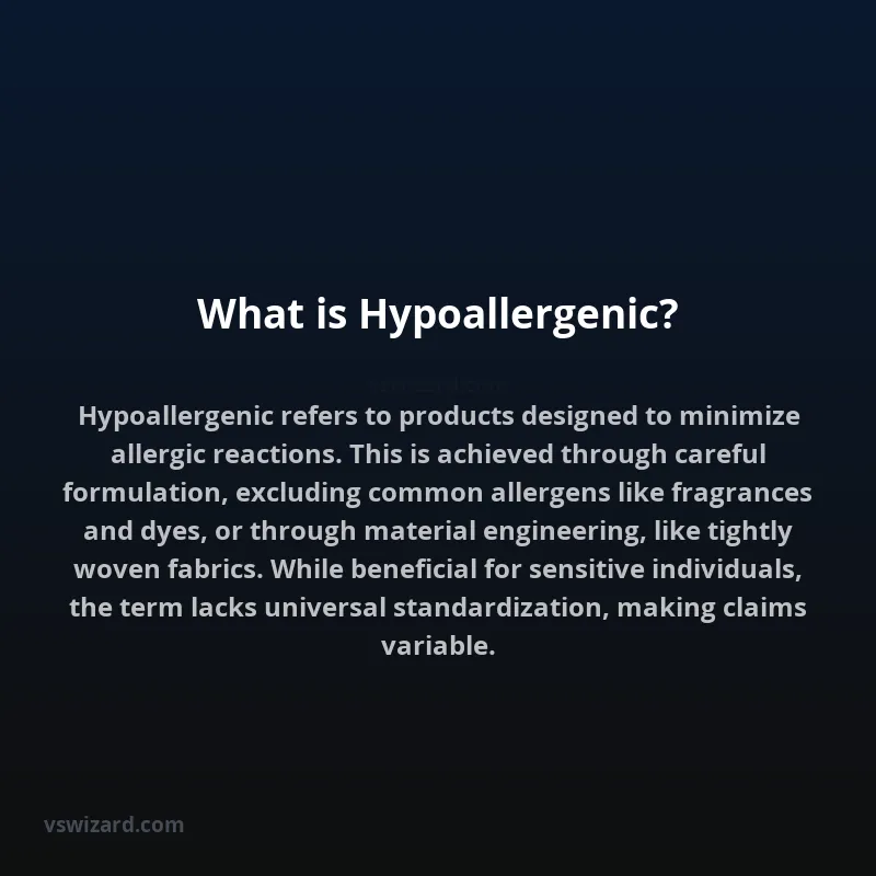 What is Hypoallergenic?