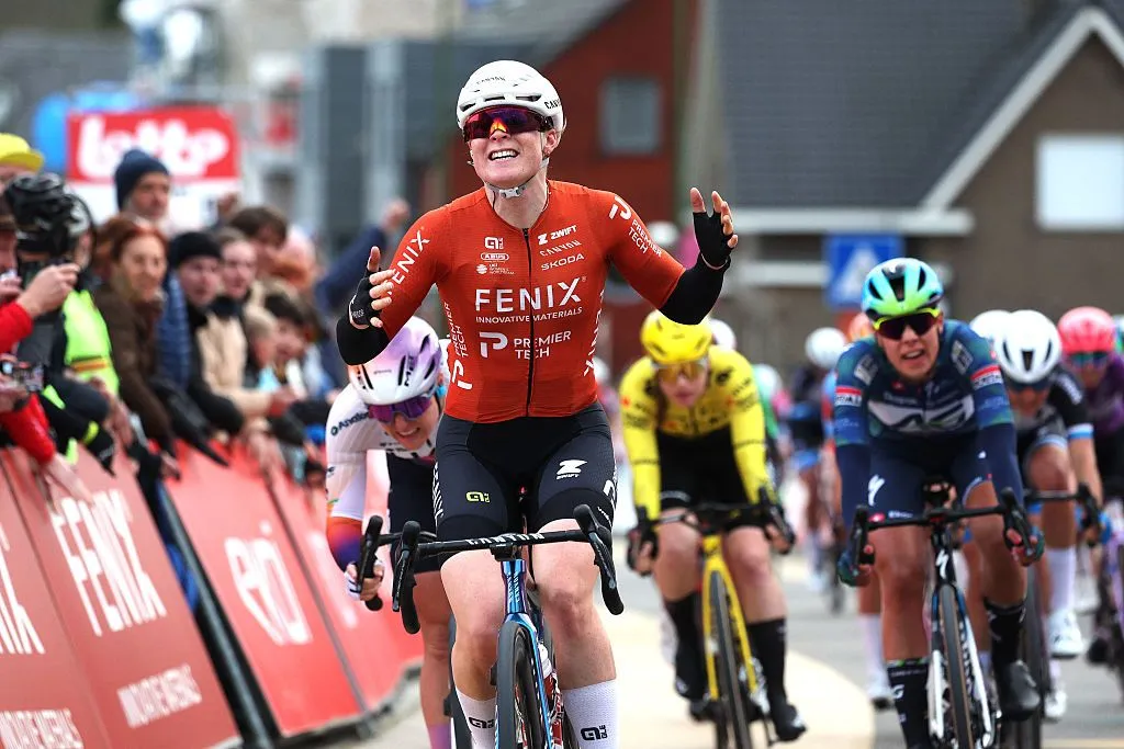 Charlotte Kool Claims Omloop van het Hageland Victory in Thrilling Sprint Finish