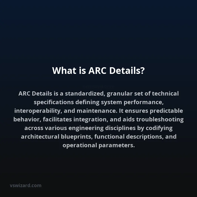 What is ARC Details?