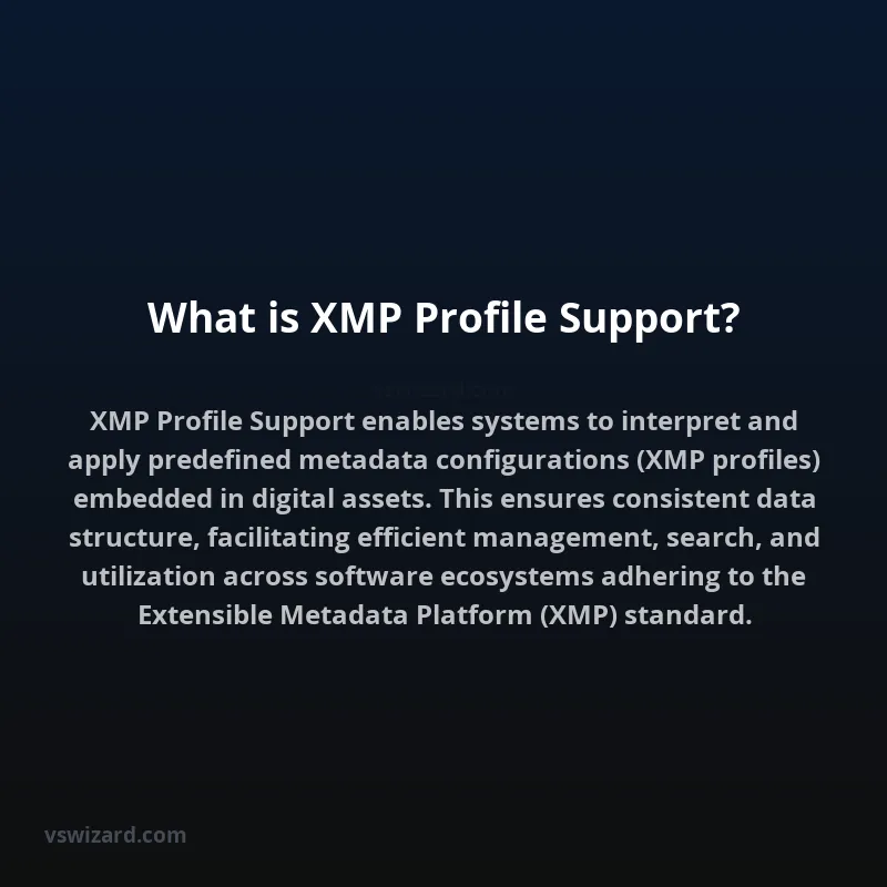 What is XMP Profile Support?