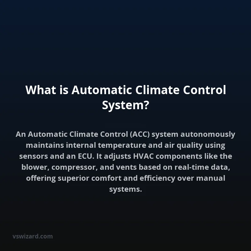 What is Automatic Climate Control System?