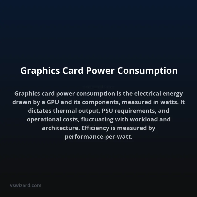 Graphics Card Power Consumption