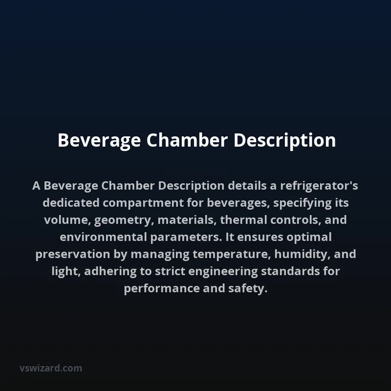 Beverage Chamber Description