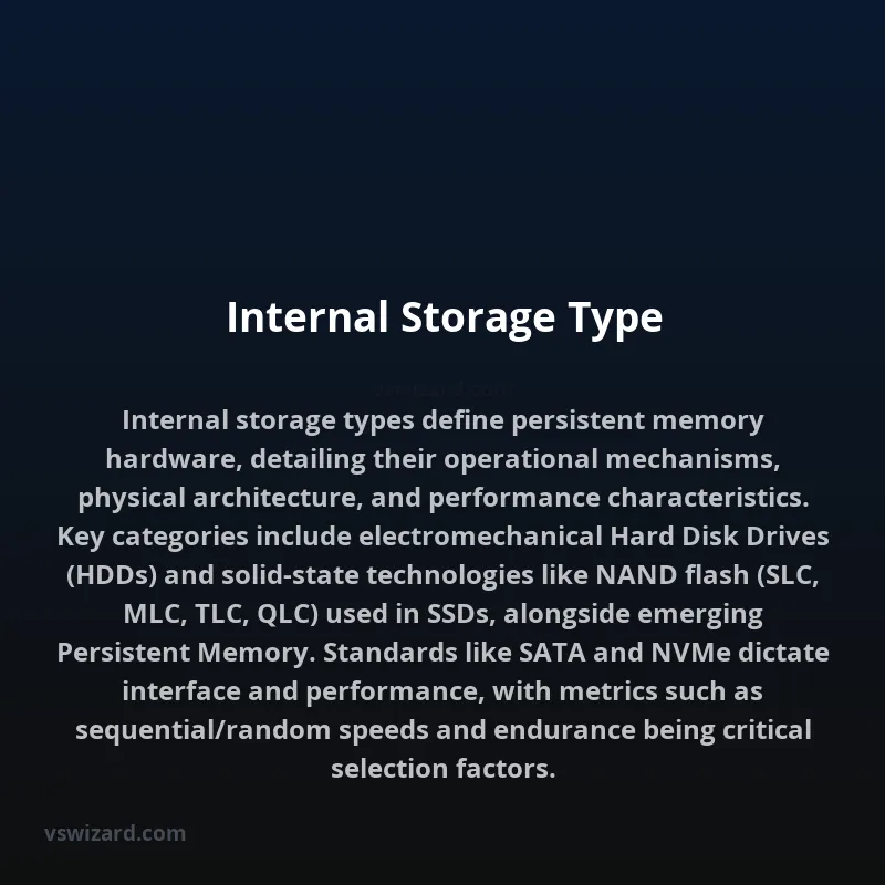 Internal Storage Type