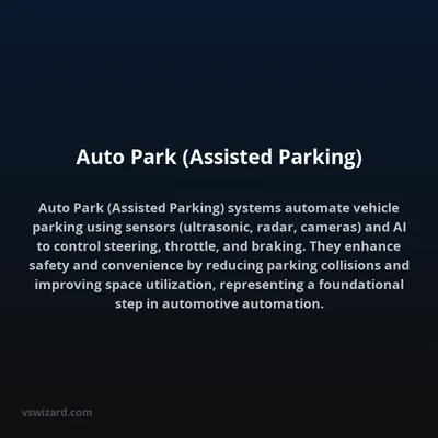 Auto Park (Assisted Parking)