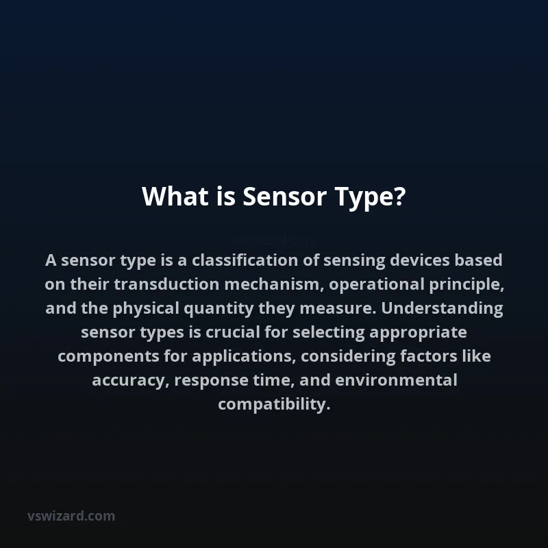 What is Sensor Type?