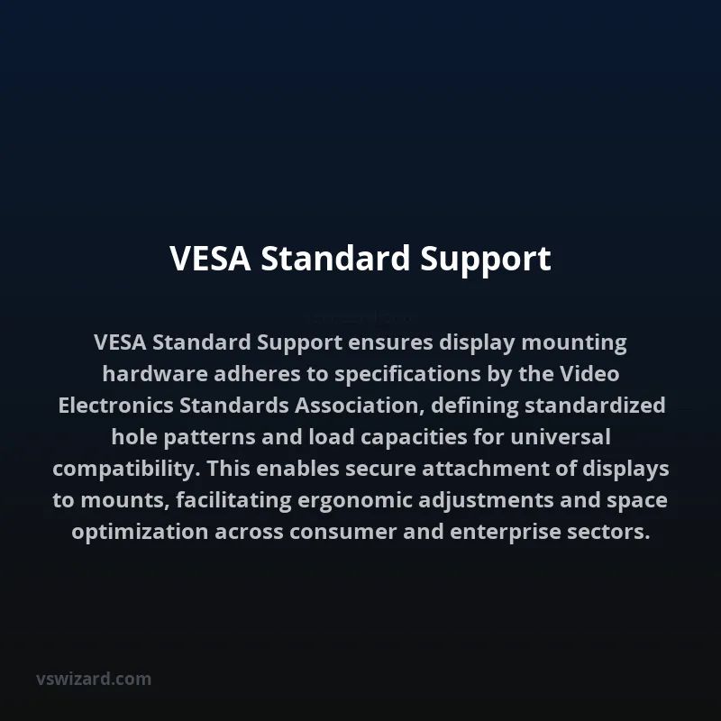 VESA Standard Support