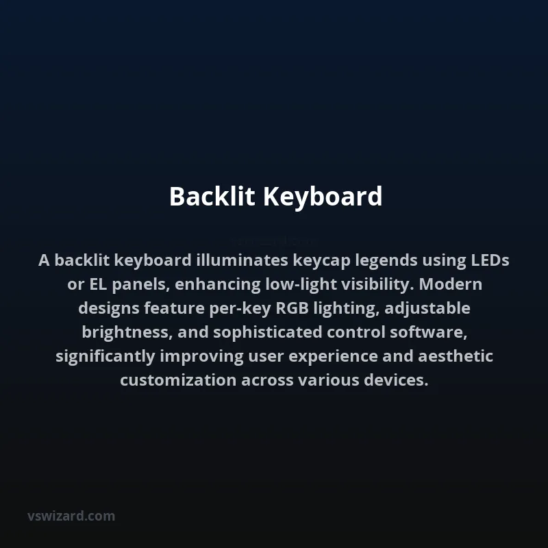 Backlit Keyboard