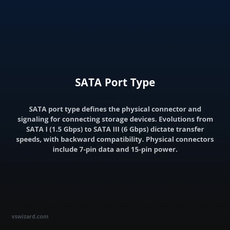 SATA Port Type