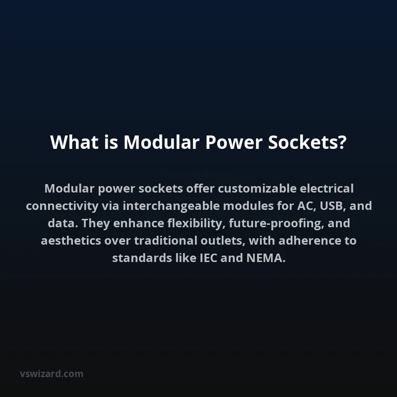 What is Modular Power Sockets?