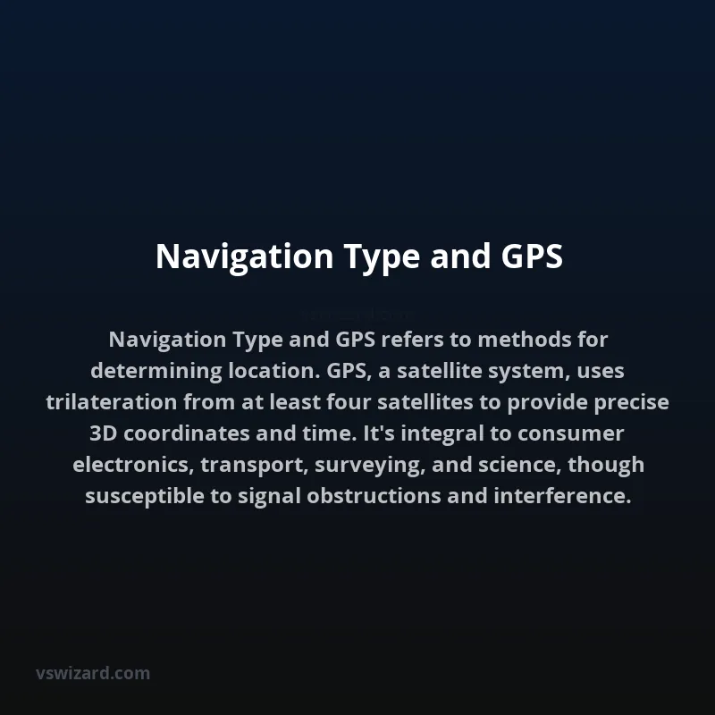 Navigation Type and GPS