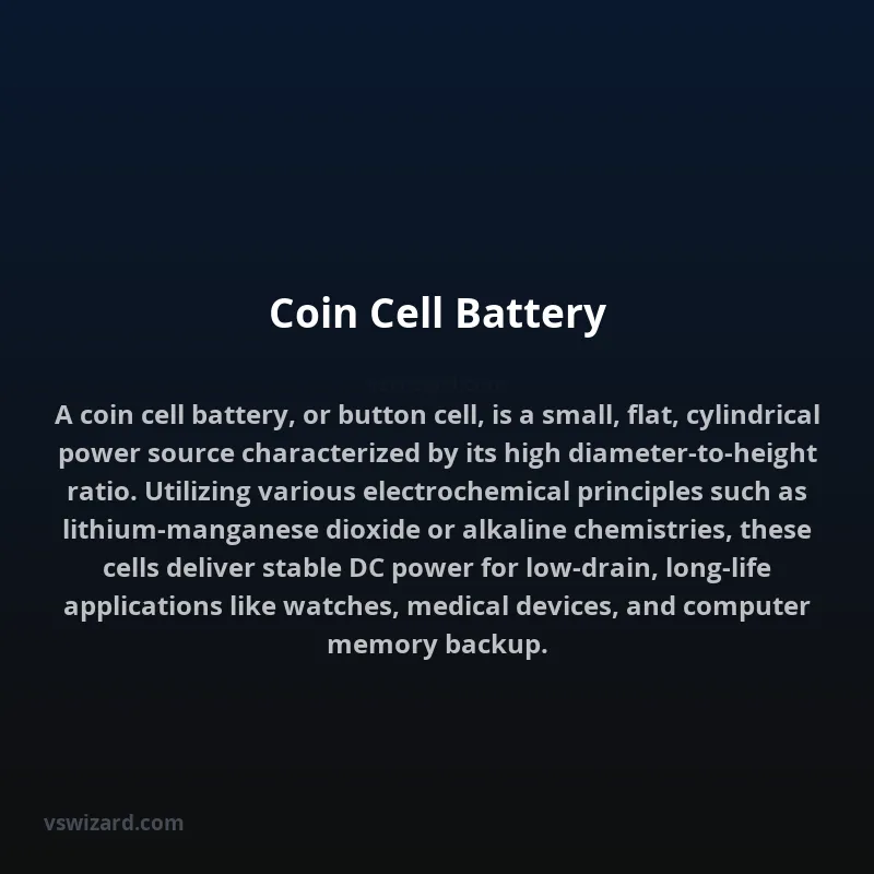 Coin Cell Battery