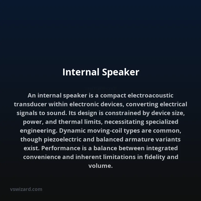 Internal Speaker