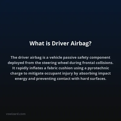 What is Driver Airbag?