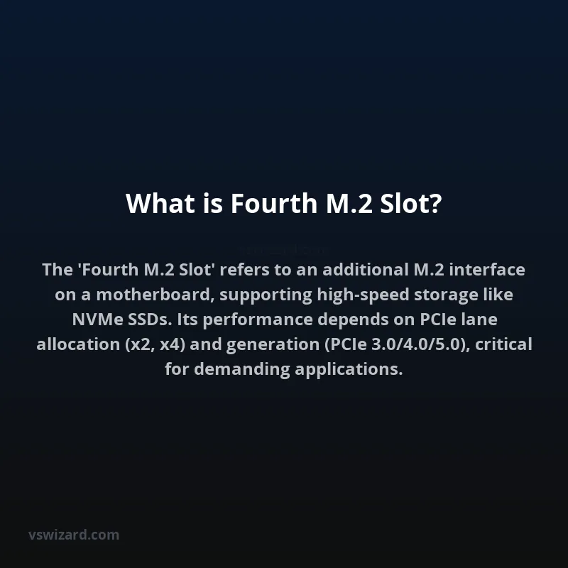 What is Fourth M.2 Slot?
