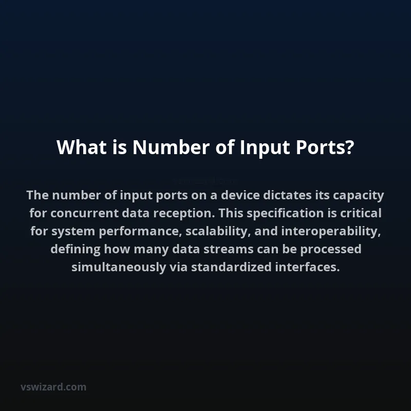 What is Number of Input Ports?