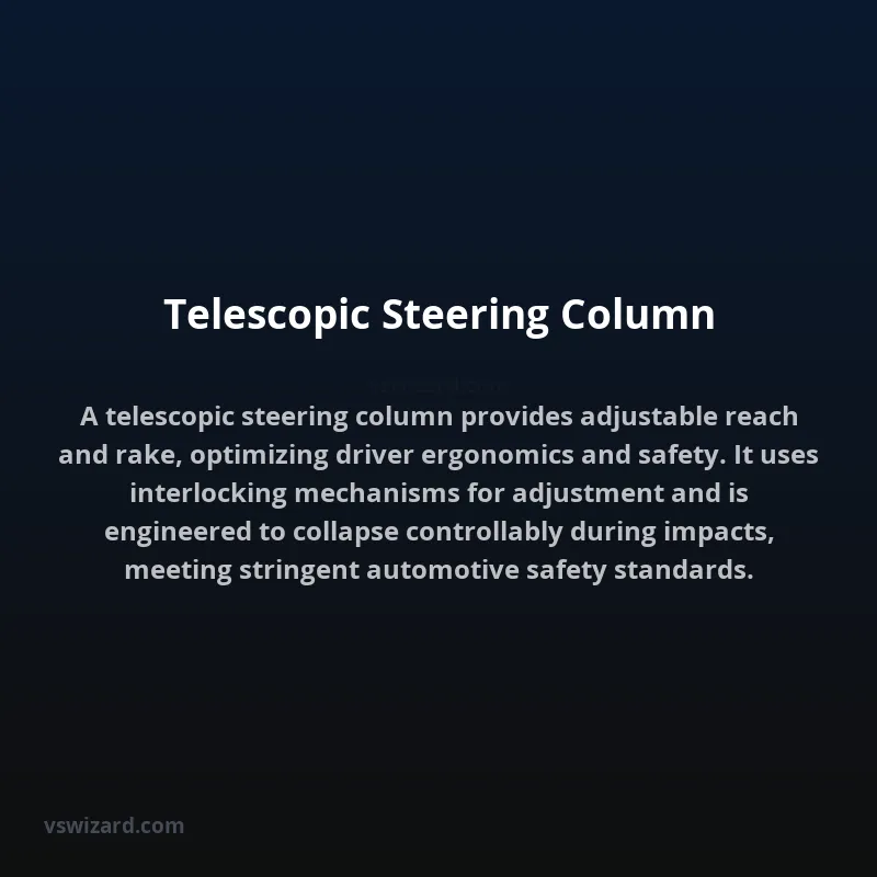 Telescopic Steering Column
