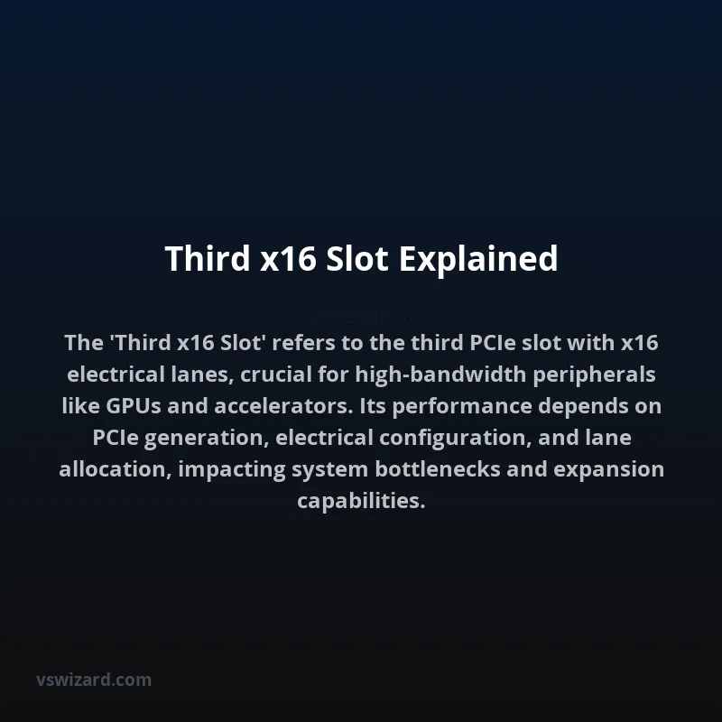 Third x16 Slot Explained