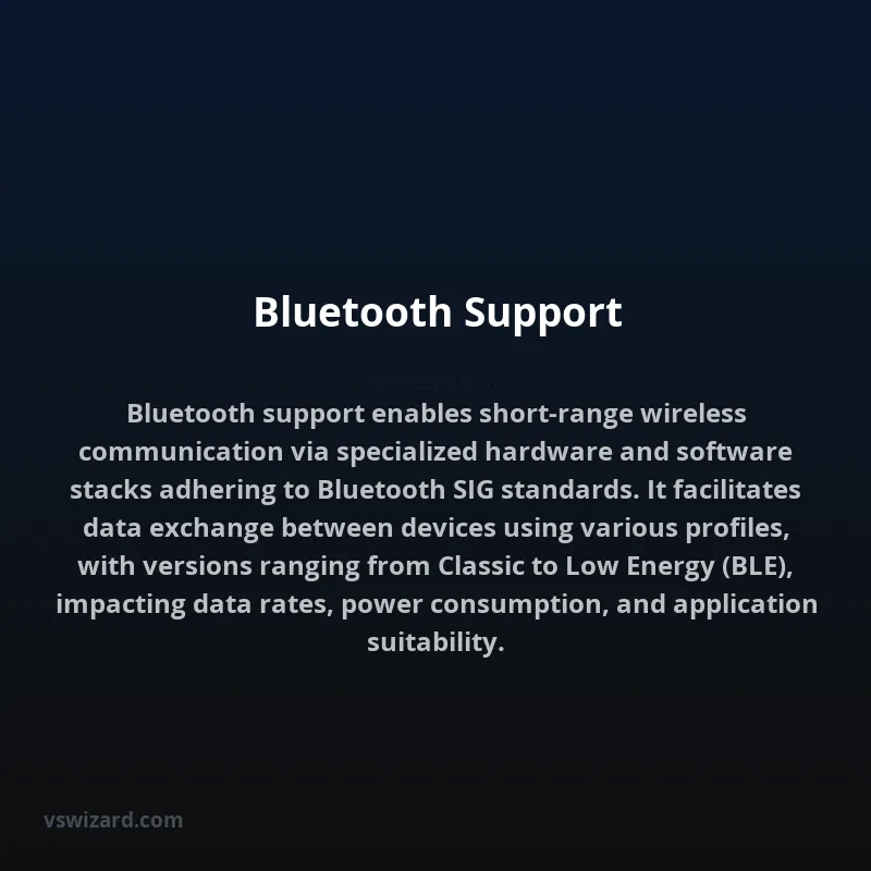Bluetooth Support