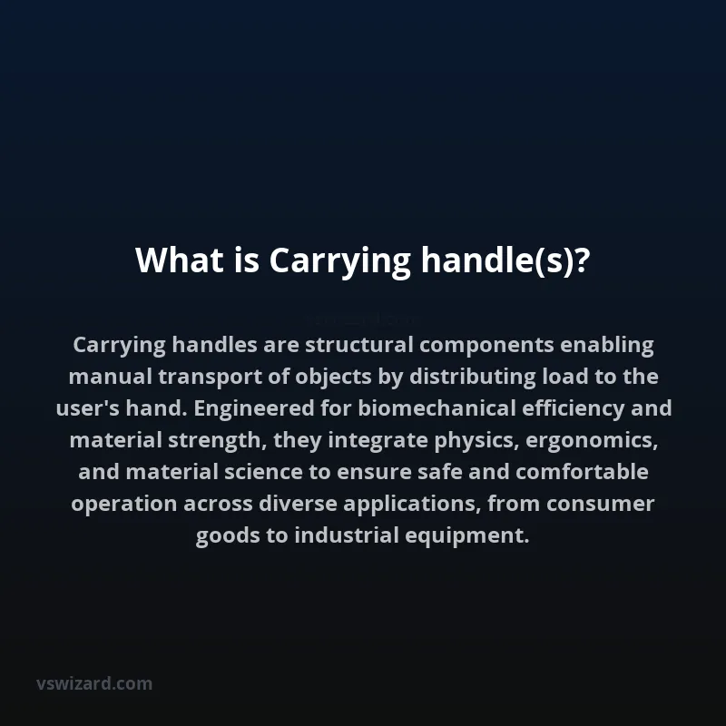 What is Carrying handle(s)?