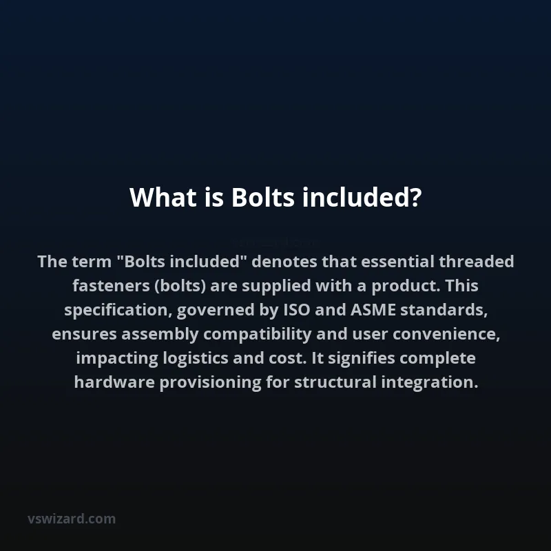 What is Bolts included?