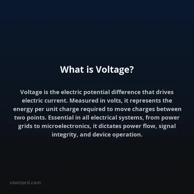 What is Voltage?