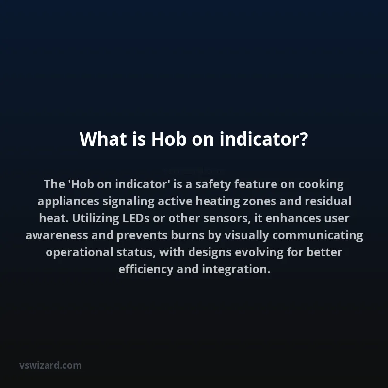What is Hob on indicator?