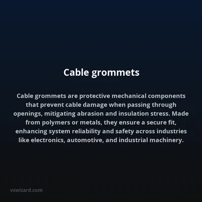Cable grommets