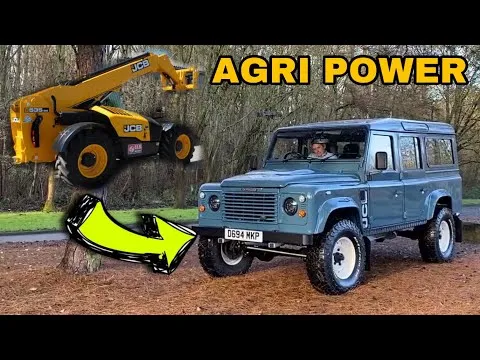 JCB Backhoe Engine Powers Bespoke Land Rover Defender Build