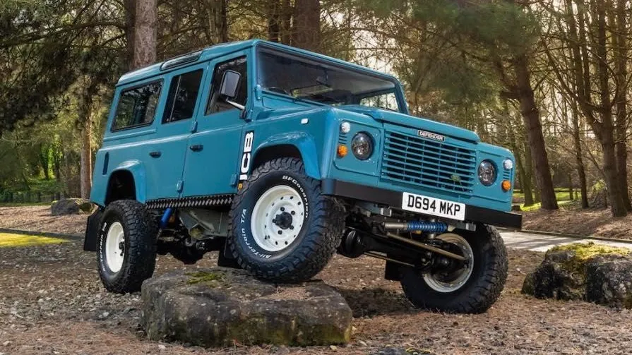 JCB Backhoe Engine Powers Bespoke Land Rover Defender Build
