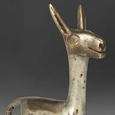 Ancient Inca Silver Llama Effigy: A Glimpse into Sacred Rituals and Daily Life