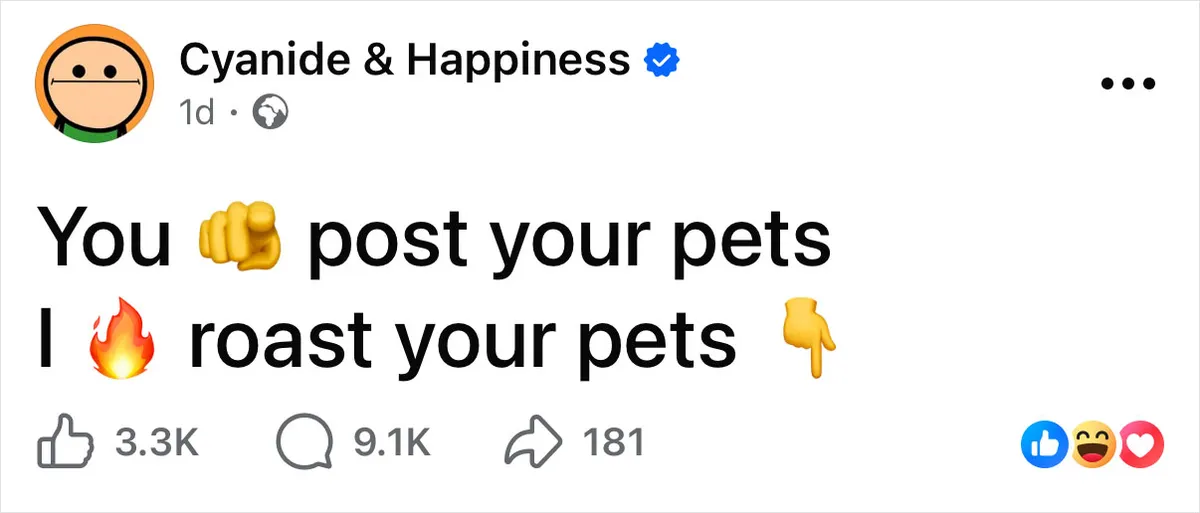 Cyanide & Happiness Unleashes Hilarious Pet Roasts: A New Frontier in Online Pet Affection