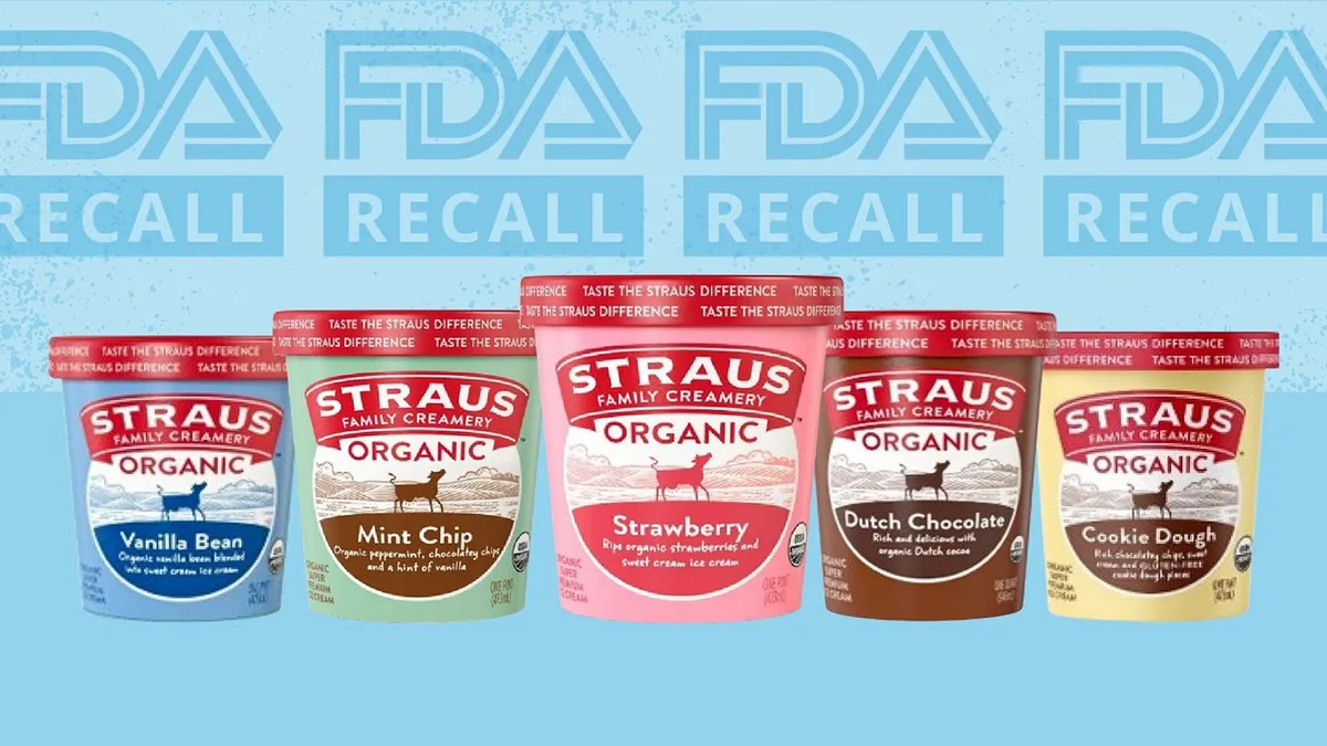 Straus Family Creamery Recalls Organic Ice Cream for Metal Fragments